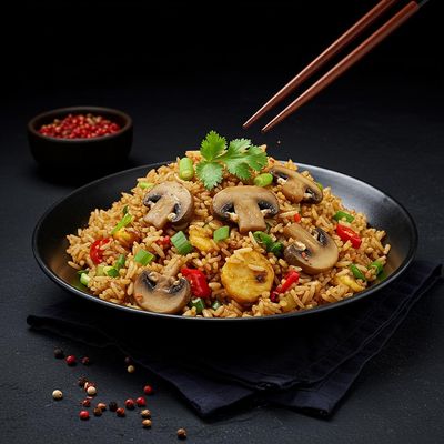 Mushroom Fried Rice